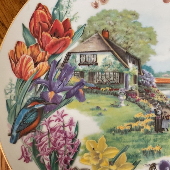 Reco International "Gardens of Beauty" collectible plates - Picture 6 of 13